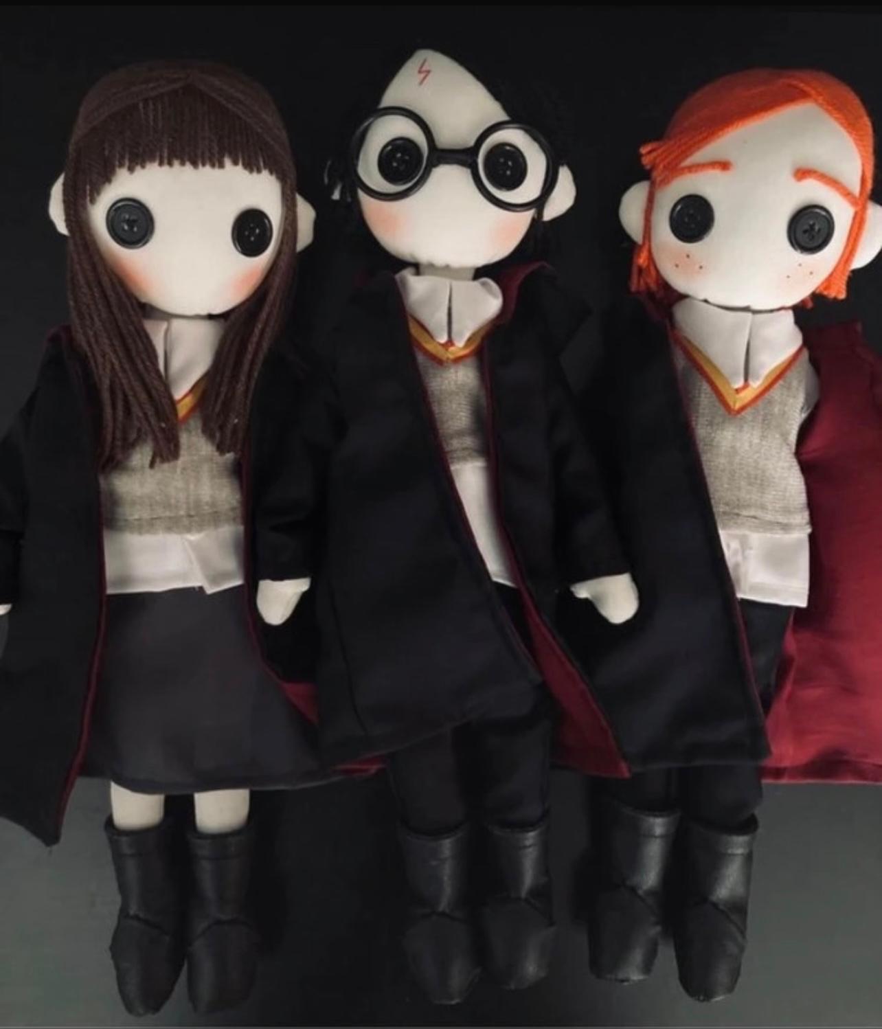 Pack 3 muñecos Harry Potter — vista principal